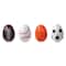 Glitzhome® Easter Plastic Fillable Sports Eggs, 48ct.
